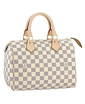 LV Speedy 30 Damier Azur